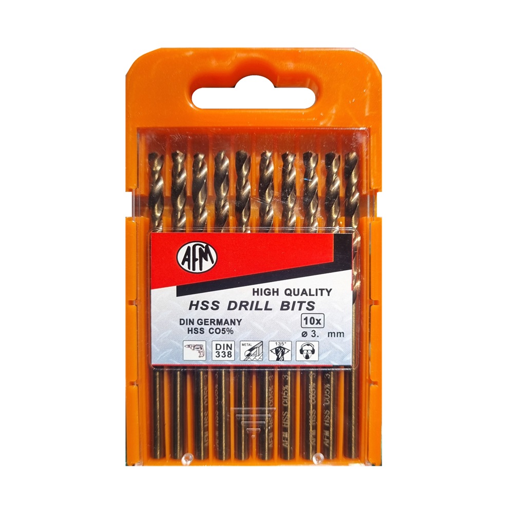 مته کبالت 5 درصد ای اف ام AFM سایز 3.4 میلی متر