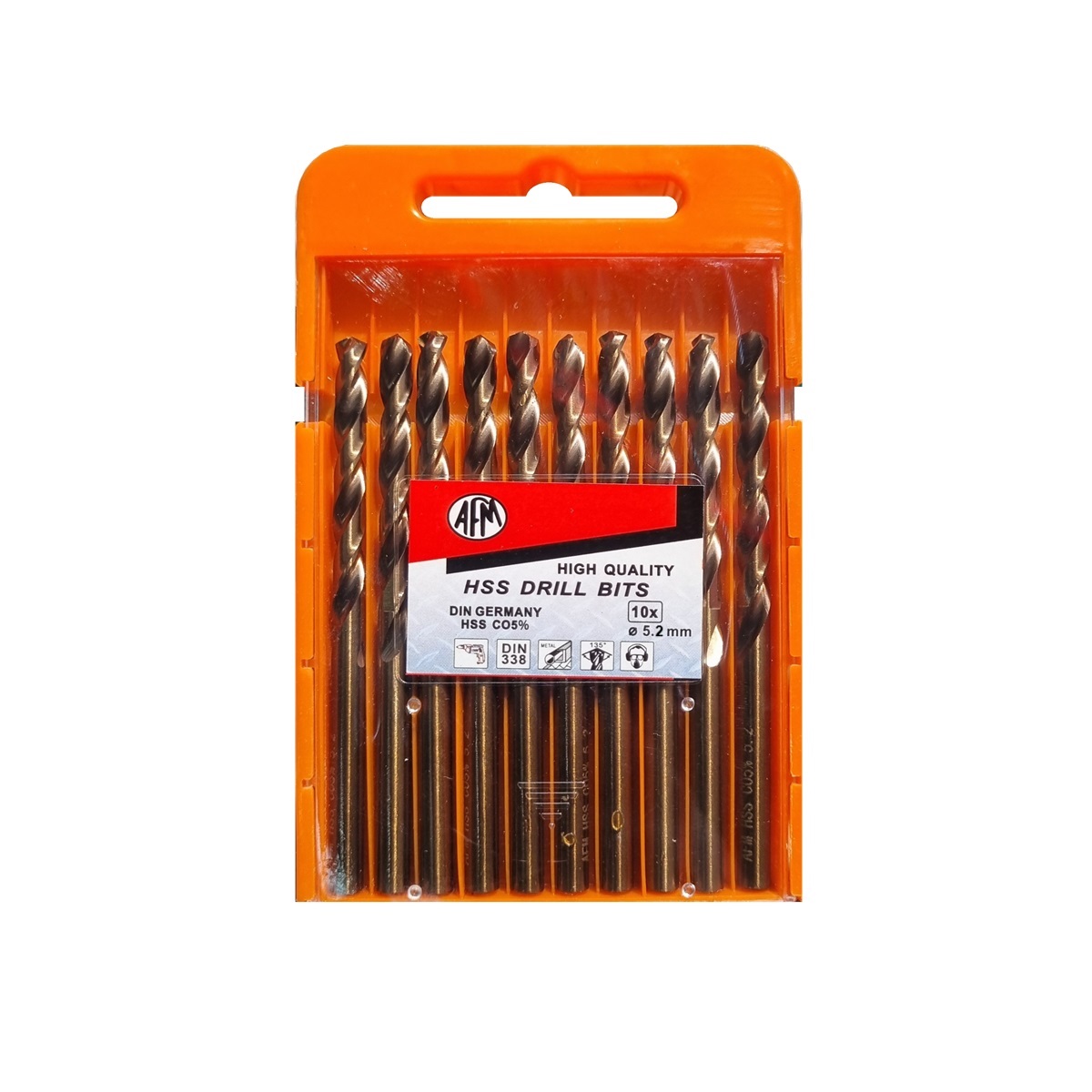 مته کبالت 5 درصد ای اف ام AFM سایز 5.2 میلی متر