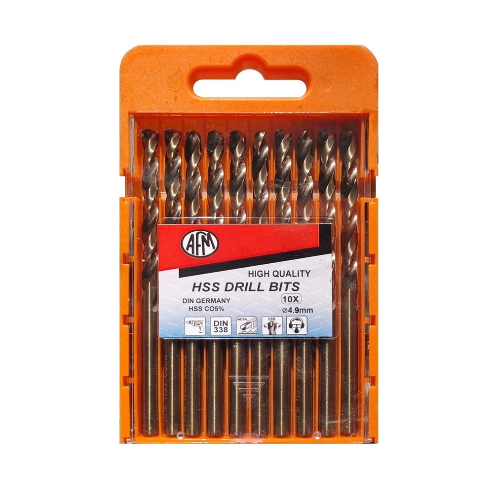 مته کبالت 5 درصد ای اف ام AFM سایز 4.9 میلی متر