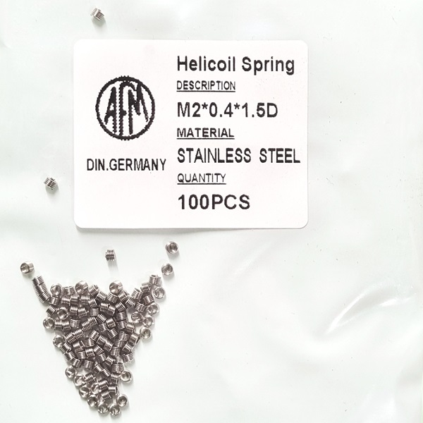 فنر هلی کویل ای اف ام سایز AFM 2*0.4-1.5D (آلمانی)