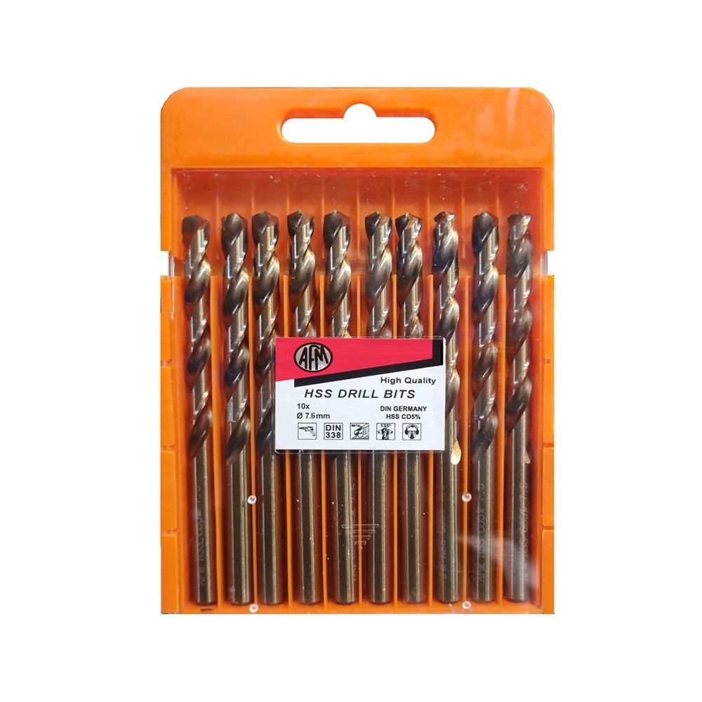 مته کبالت 5 درصد ای اف ام AFM سایز 7.6 میلی متر